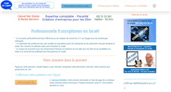 Desktop Screenshot of francophones-israel.com